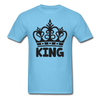 King Unisex Classic T-Shirt - aquatic blue