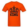 King Unisex Classic T-Shirt - orange