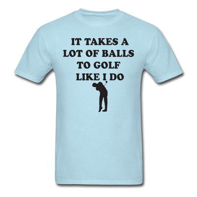 Funny Golf Unisex Classic T-Shirt - powder blue
