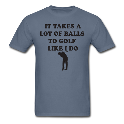 Funny Golf Unisex Classic T-Shirt - denim