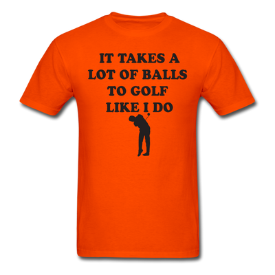 Funny Golf Unisex Classic T-Shirt - orange