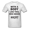Funny Bald Unisex Classic T-Shirt - light heather gray