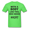 Funny Bald Unisex Classic T-Shirt - kiwi