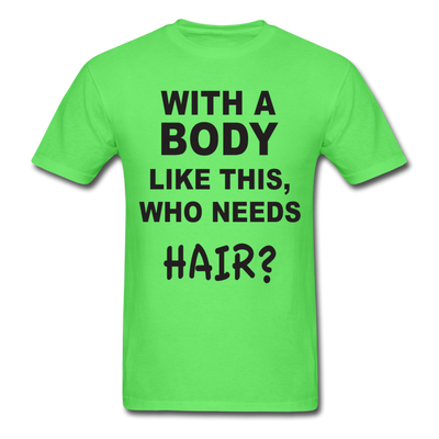 Funny Bald Unisex Classic T-Shirt - kiwi