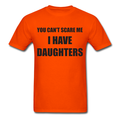 I Have Daughters Unisex Classic T-Shirt - orange