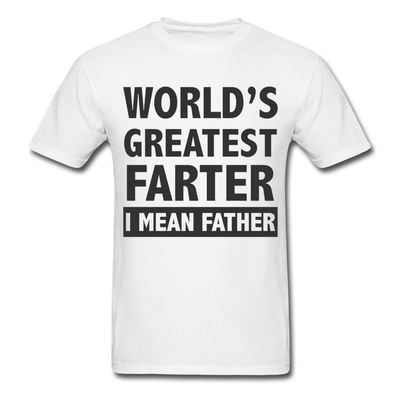 Funny Farter Unisex Classic T-Shirt - white