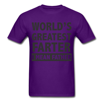 Funny Farter Unisex Classic T-Shirt - purple