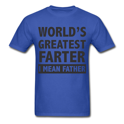 Funny Farter Unisex Classic T-Shirt - royal blue