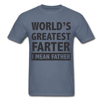 Funny Farter Unisex Classic T-Shirt - denim