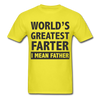 Funny Farter Unisex Classic T-Shirt - yellow