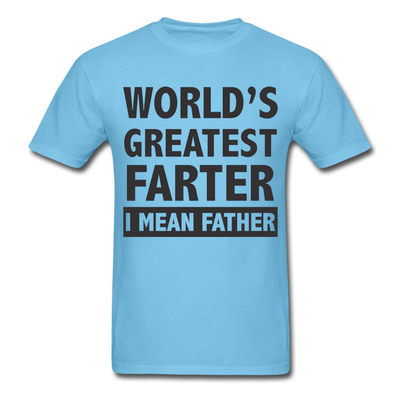 Funny Farter Unisex Classic T-Shirt - aquatic blue
