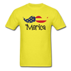 America Mustache Unisex Classic T-Shirt - yellow