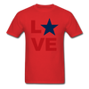 Love Unisex Classic T-Shirt - red