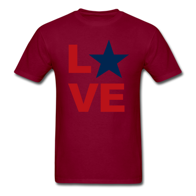 Love Unisex Classic T-Shirt - burgundy