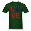 Love Unisex Classic T-Shirt - forest green