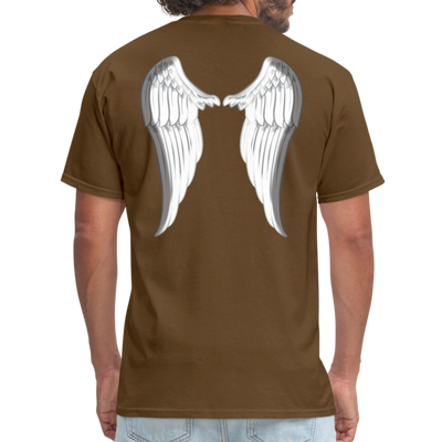 Angel Wings Unisex Classic T-Shirt - brown