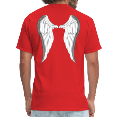 Angel Wings Unisex Classic T-Shirt - red