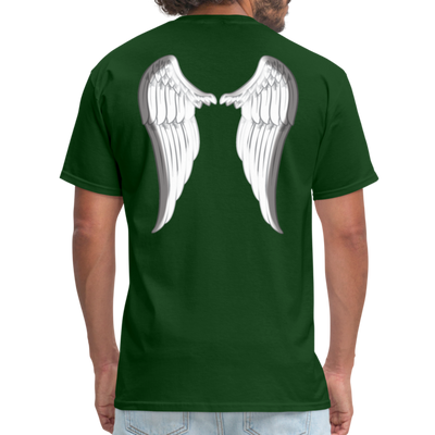 Angel Wings Unisex Classic T-Shirt - forest green