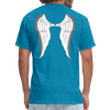Angel Wings Unisex Classic T-Shirt - turquoise