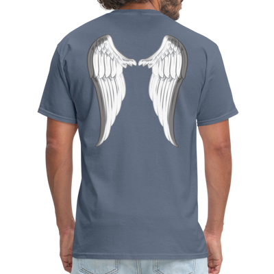 Angel Wings Unisex Classic T-Shirt - denim