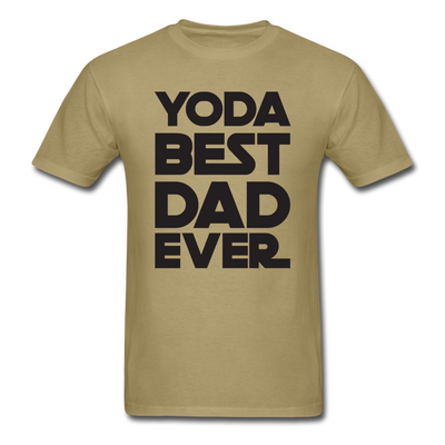 Yoda Best Dad Unisex Classic T-Shirt - khaki