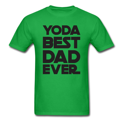 Yoda Best Dad Unisex Classic T-Shirt - bright green