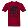 Yoda Best Dad Unisex Classic T-Shirt - dark red