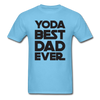 Yoda Best Dad Unisex Classic T-Shirt - aquatic blue