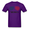 America Sunglasses Unisex Classic T-Shirt - purple