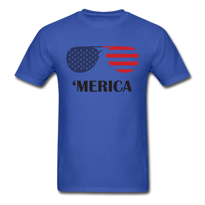 America Sunglasses Unisex Classic T-Shirt - royal blue