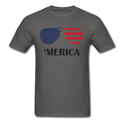 America Sunglasses Unisex Classic T-Shirt - charcoal