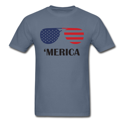 America Sunglasses Unisex Classic T-Shirt - denim