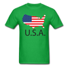 USA Unisex Classic T-Shirt - bright green