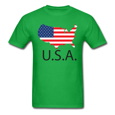 USA Unisex Classic T-Shirt - bright green