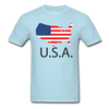 USA Unisex Classic T-Shirt - powder blue