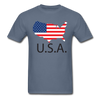 USA Unisex Classic T-Shirt - denim