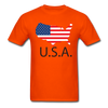 USA Unisex Classic T-Shirt - orange