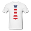 America Tie Unisex Classic T-Shirt - white