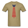 America Tie Unisex Classic T-Shirt - khaki