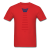 America Tie Unisex Classic T-Shirt - red