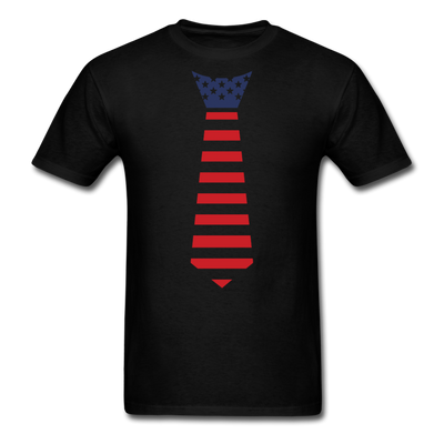 America Tie Unisex Classic T-Shirt - black
