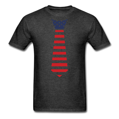America Tie Unisex Classic T-Shirt - heather black