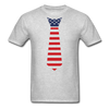 America Tie Unisex Classic T-Shirt - heather gray