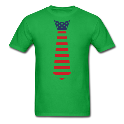America Tie Unisex Classic T-Shirt - bright green