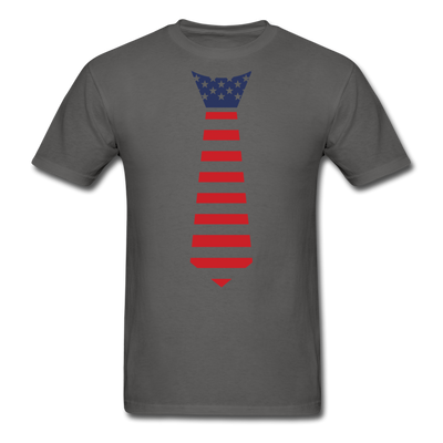 America Tie Unisex Classic T-Shirt - charcoal
