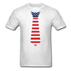 America Tie Unisex Classic T-Shirt - light heather gray