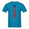 America Tie Unisex Classic T-Shirt - turquoise