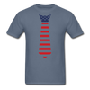 America Tie Unisex Classic T-Shirt - denim