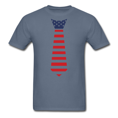 America Tie Unisex Classic T-Shirt - denim