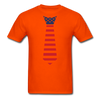 America Tie Unisex Classic T-Shirt - orange